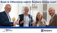 ADVERTENTIE Boek & Offermans neemt Ruijters Groep over!