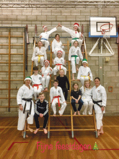 Karatevereniging Kan-Ku wenst u een Voorspoedig Nieuwjaar