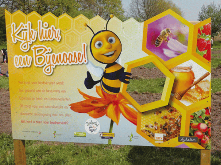 Opening eerste bijenoase en boomfeestdag  Woensdag 14 maart