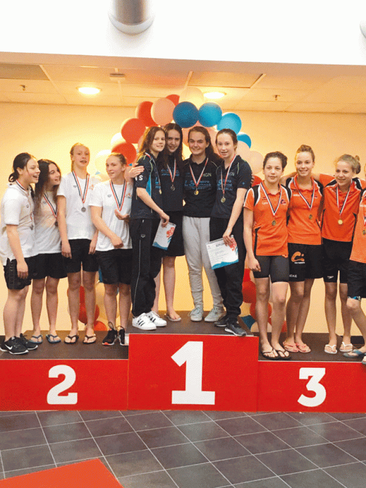 NIMO zwemmers schitteren op nationaal kampioenschap