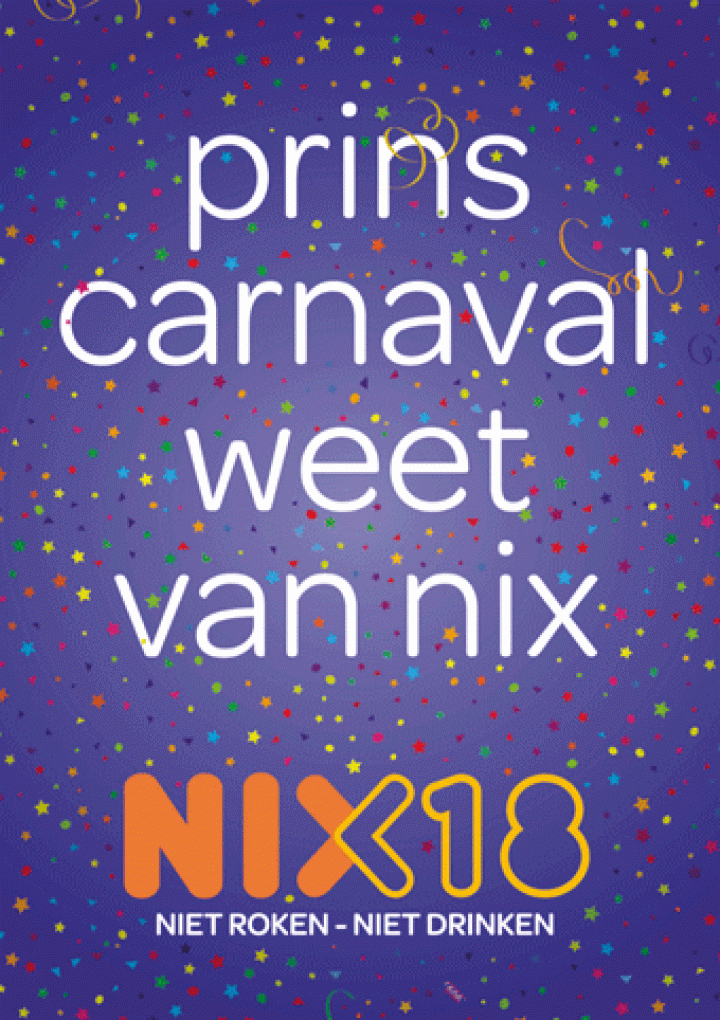NIX18: ook met carnaval!!